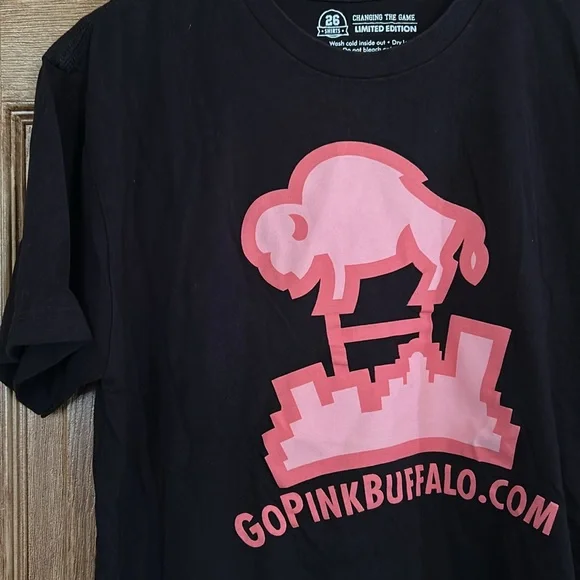 Go Pink Buffalo Tee Shirt - Picture 3 of 5